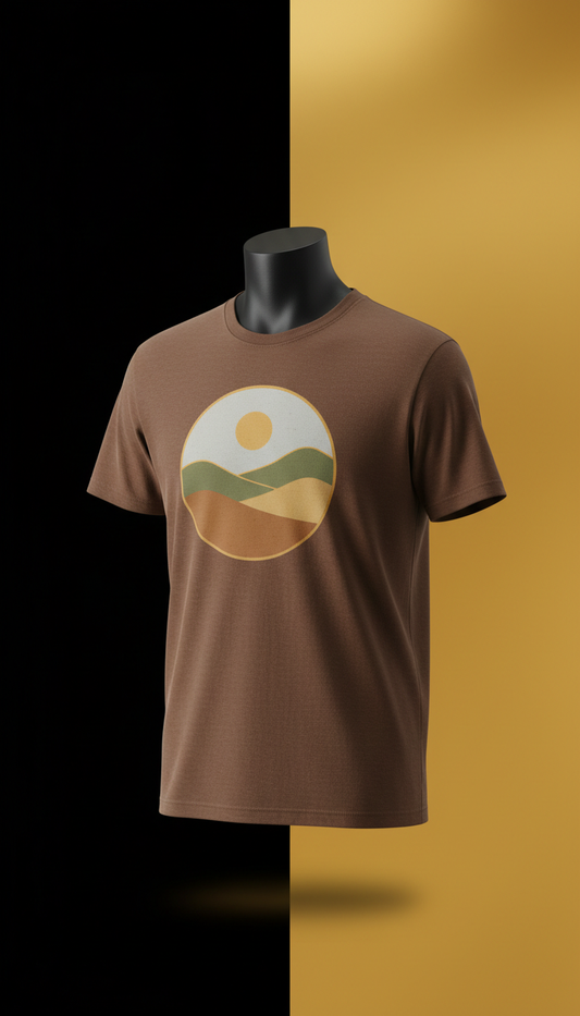 Cocoa Brown Graphic Tee