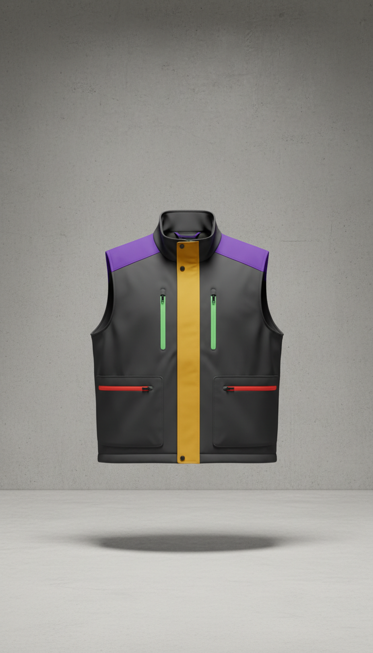 Signal gold technical vest