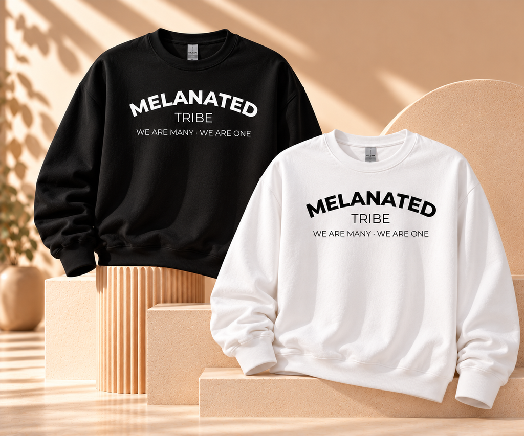 Melanated Diaspora Soft| Crewneck