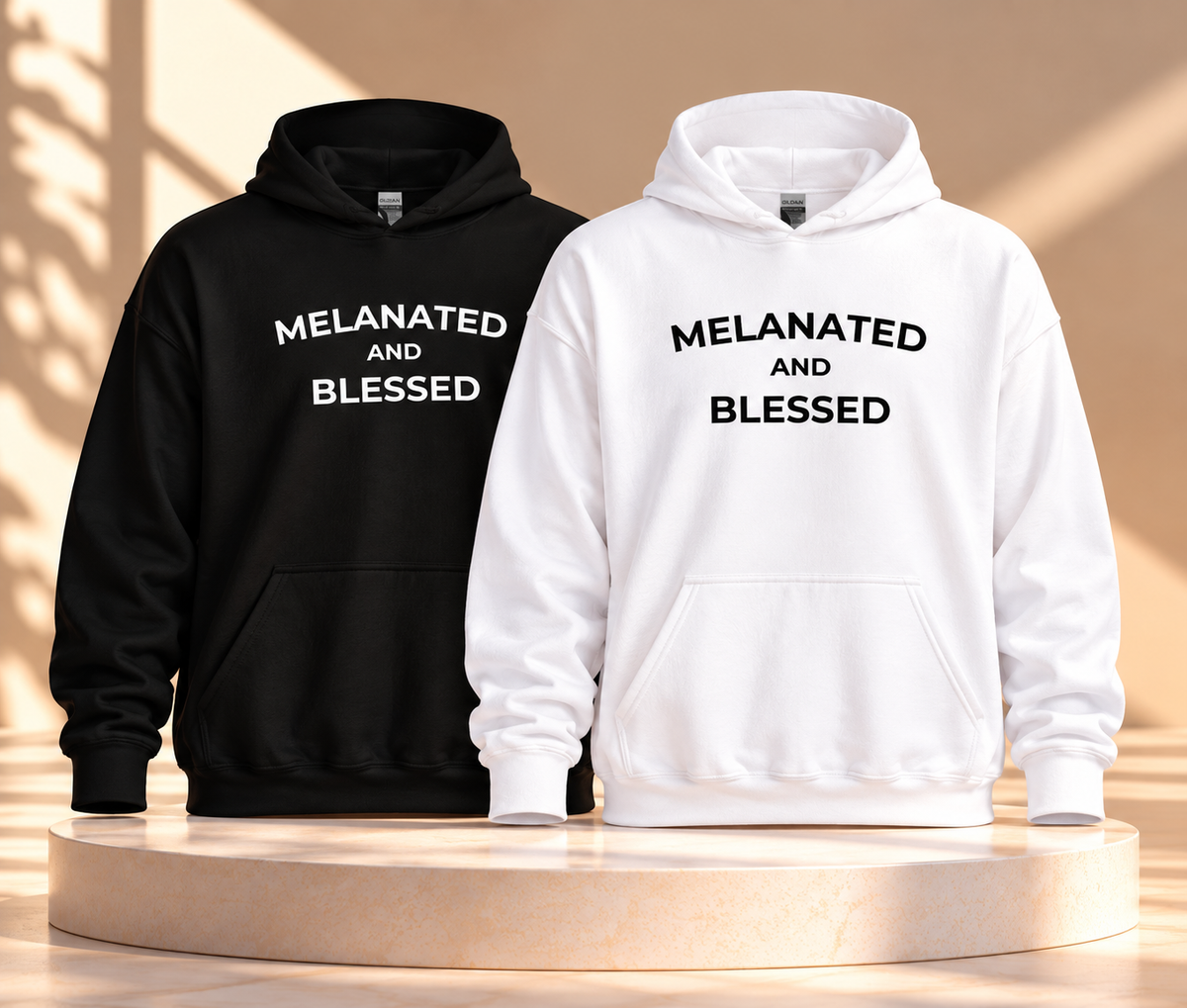 Melanated AND Blessed| Hoodie