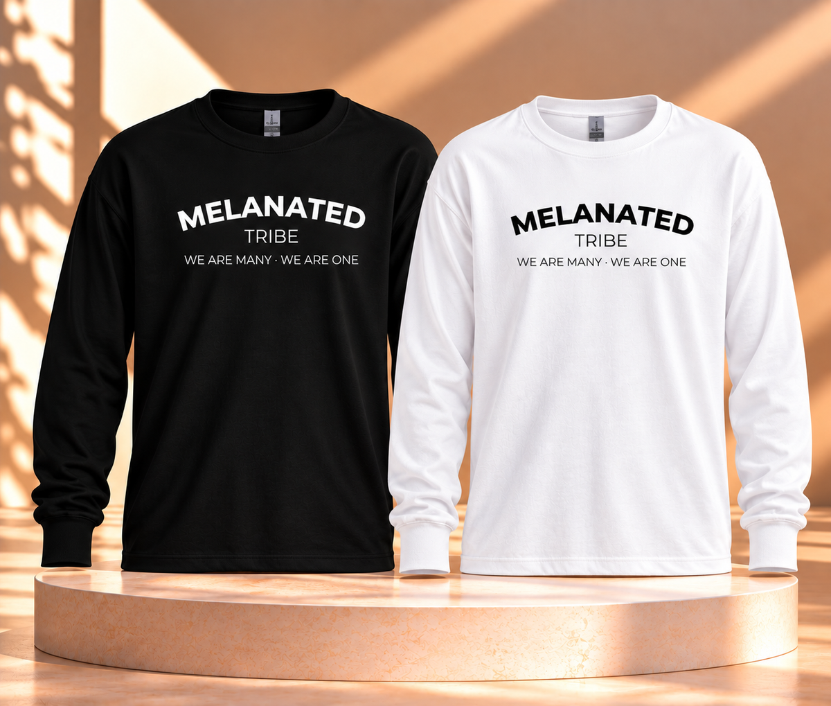 Melanated Diaspora Soft| Long Sleeve