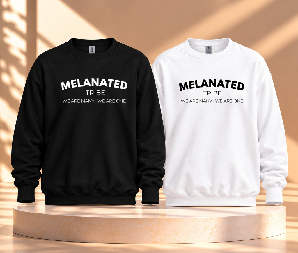 Melanated Diaspora Soft| Crewneck