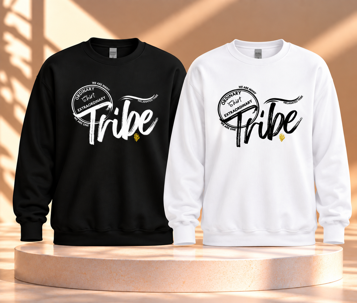 Extended Melanated Tribe| Crewneck