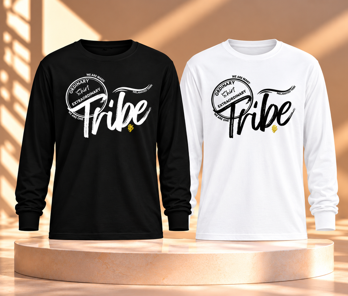 Extended Melanated Tribe| Long Sleeve Shirt