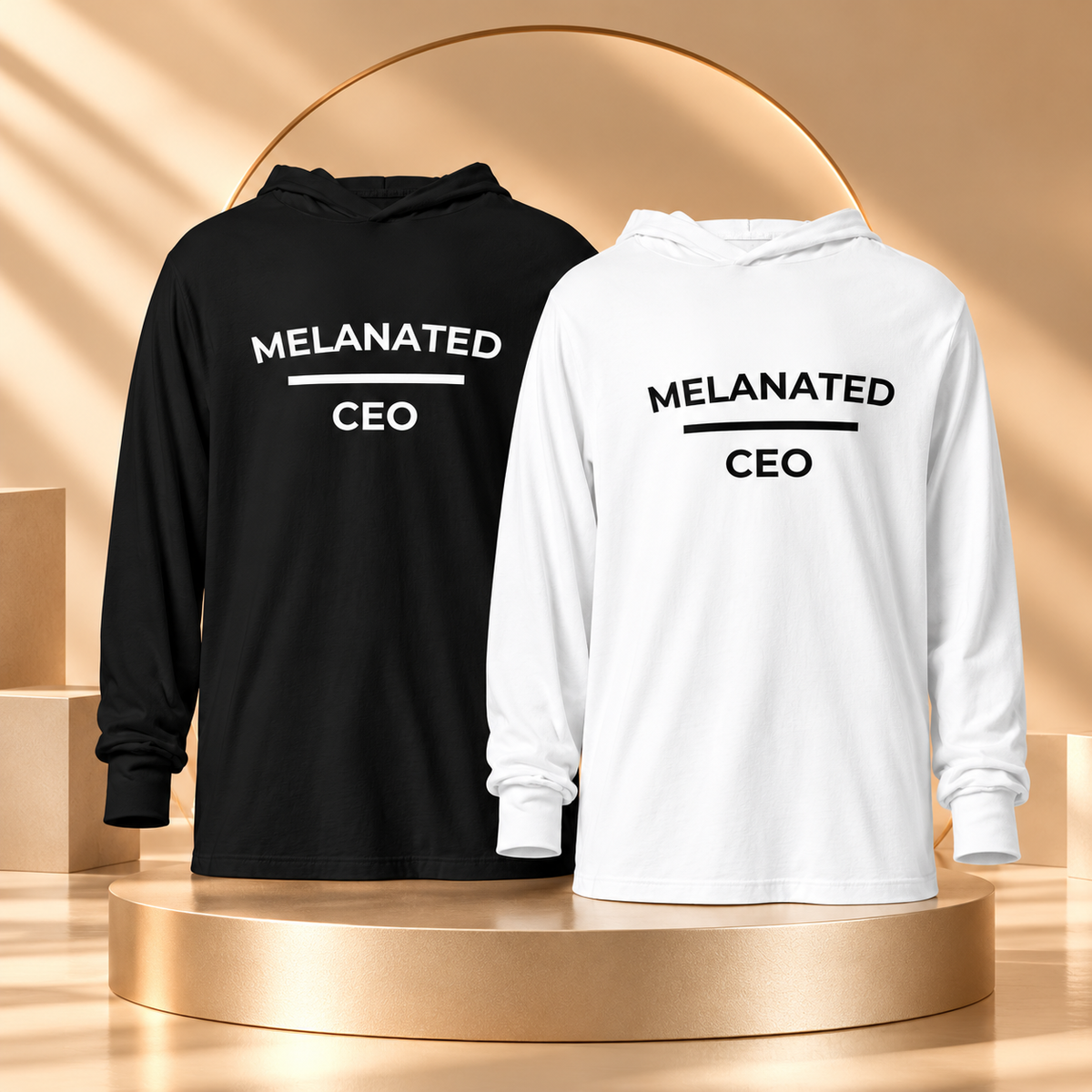 Melanated AND Unbothered| Long Sleeve