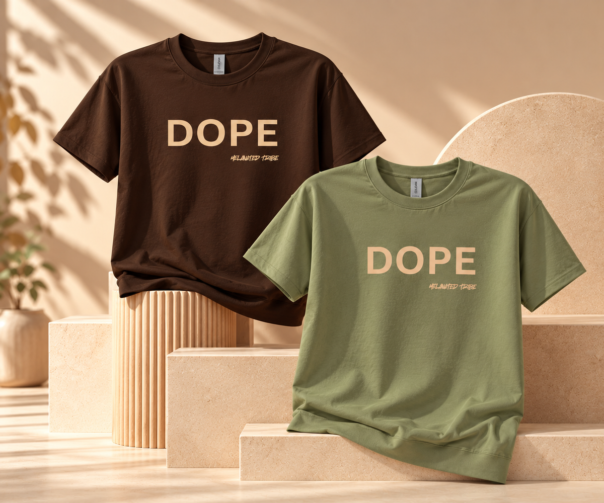 Melanated Diaspora Soft| Just Dope Tee