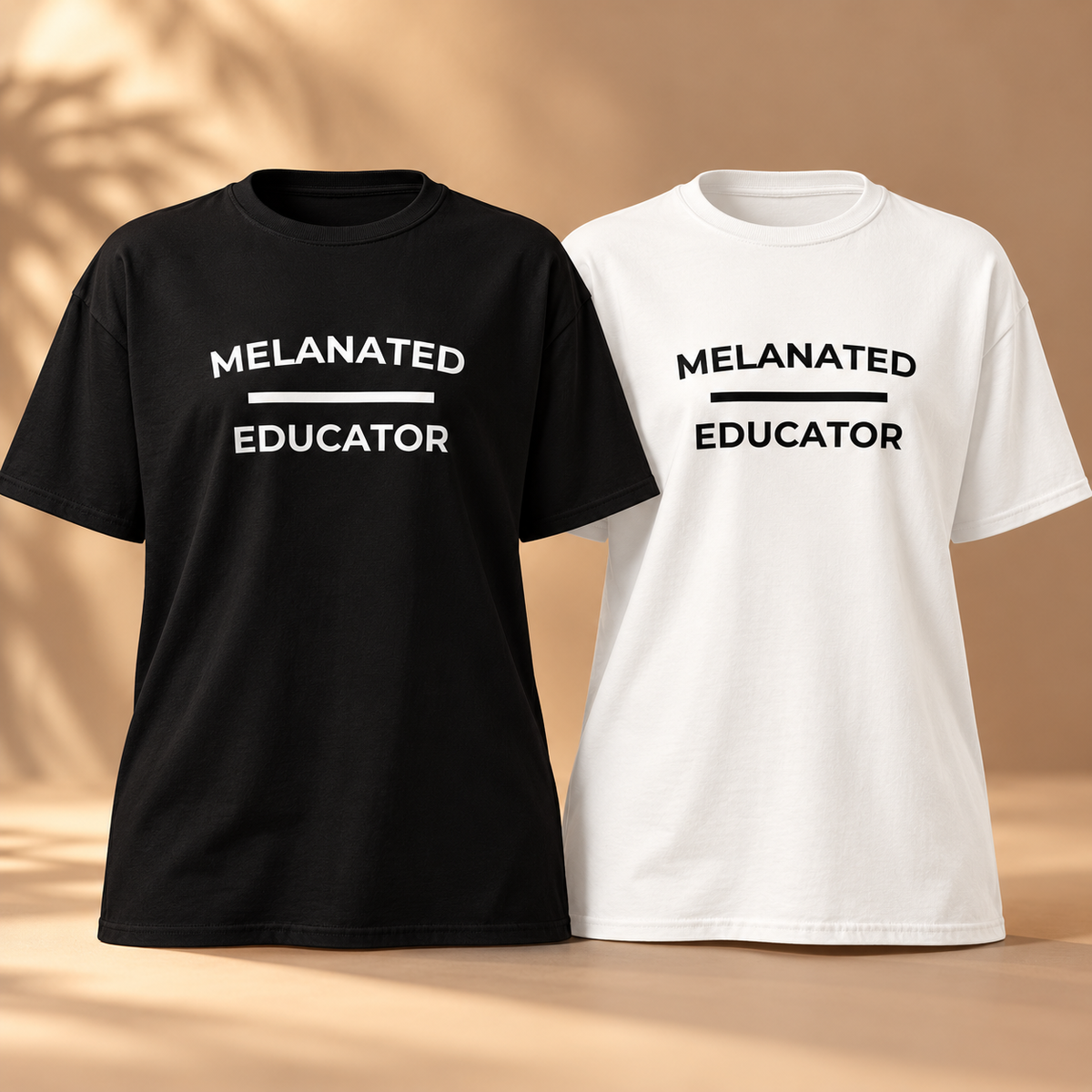 Melanated OVER Educator| Tee
