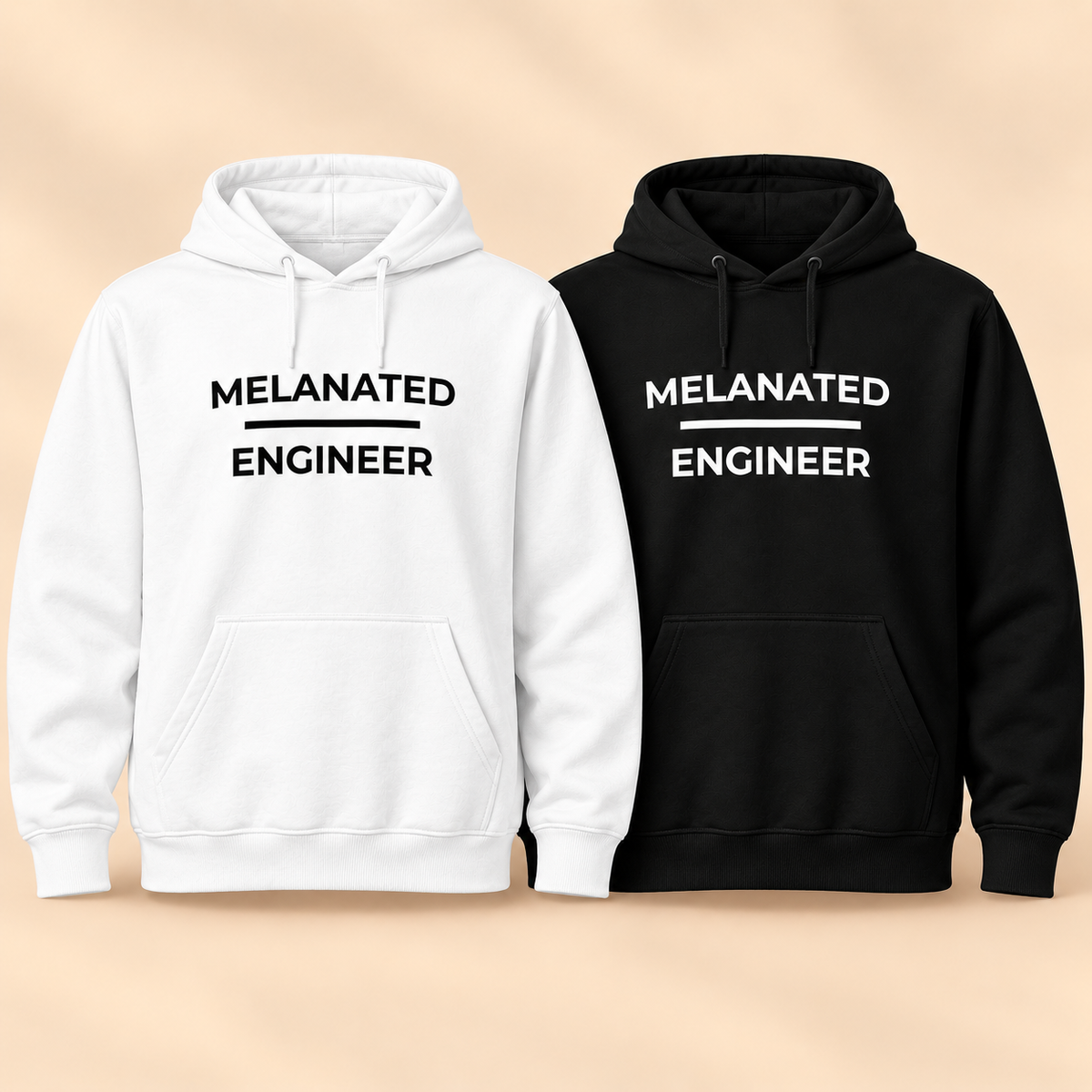 Melanated OVER Engineer| Hoodie