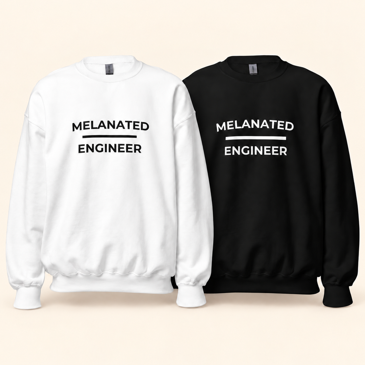 Melanated OVER Engineer| Crewneck