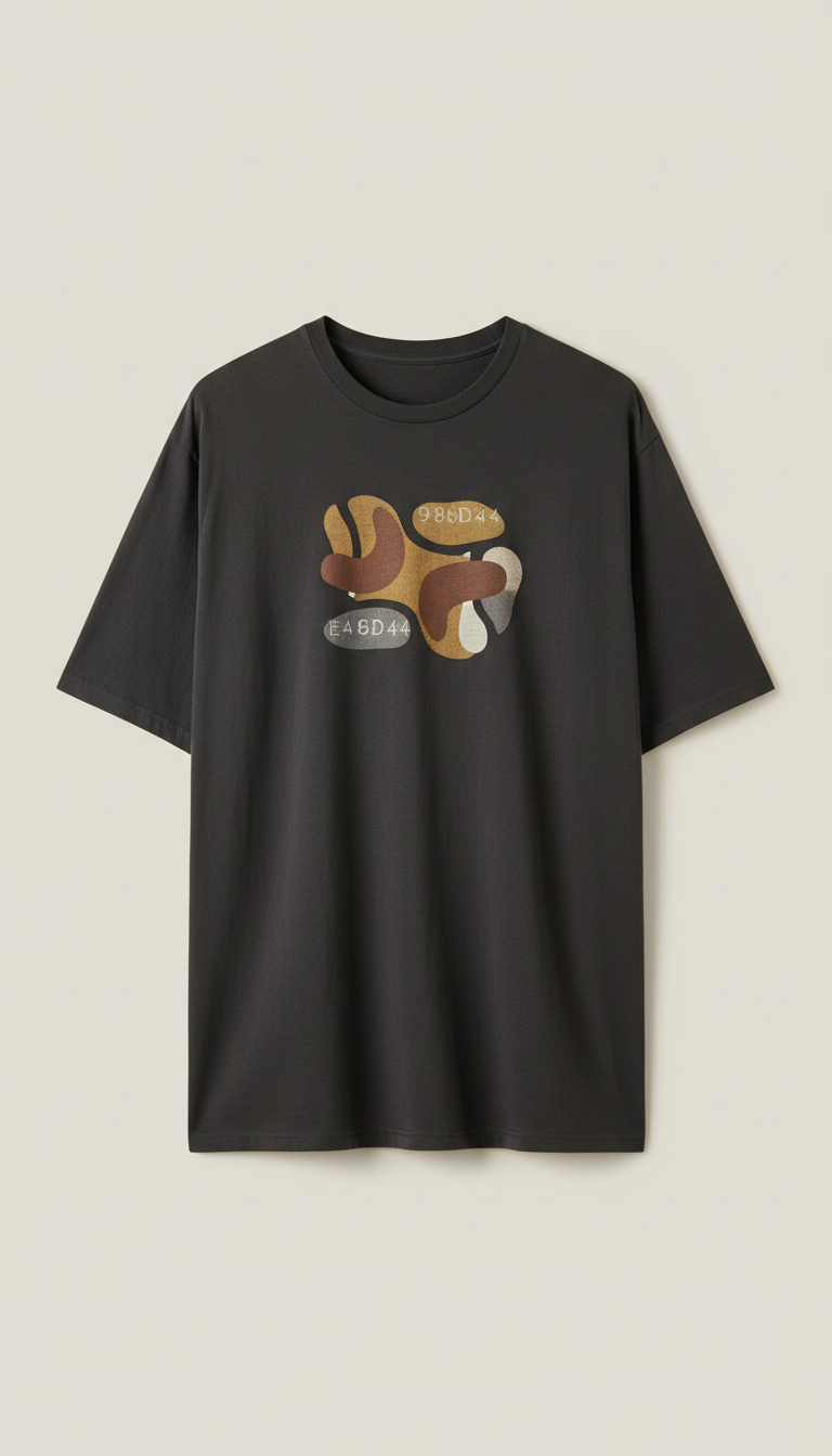 Deep earth relaxed fit t-shirt