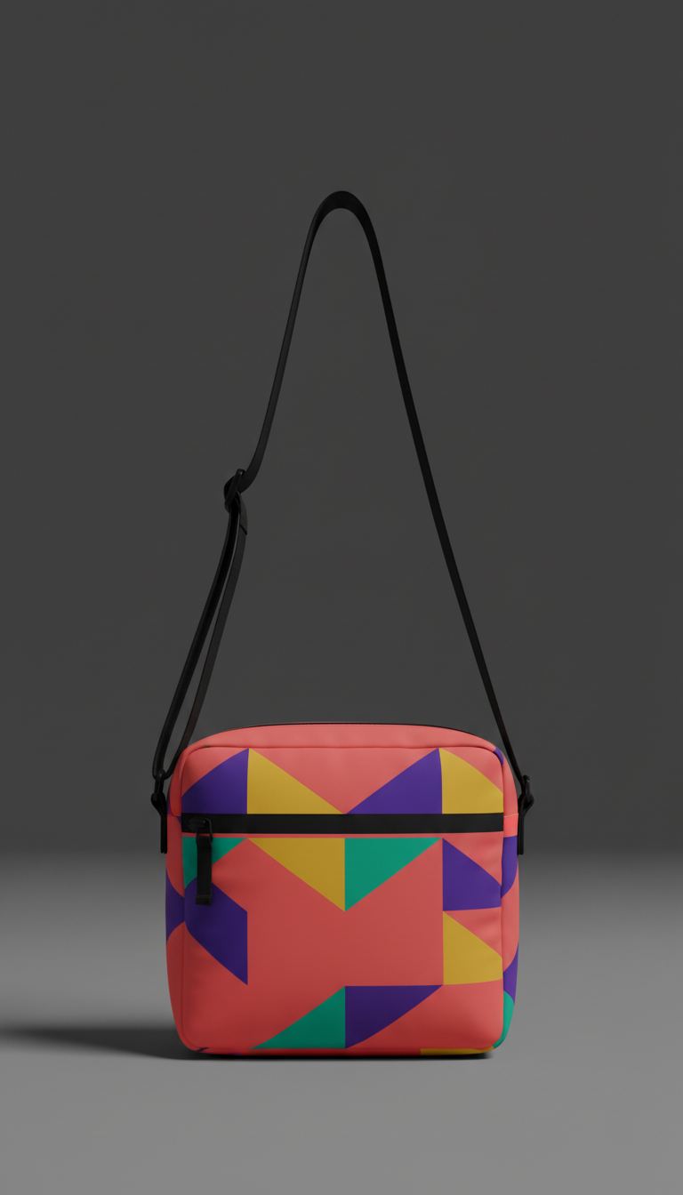 Transit coral crossbody bag